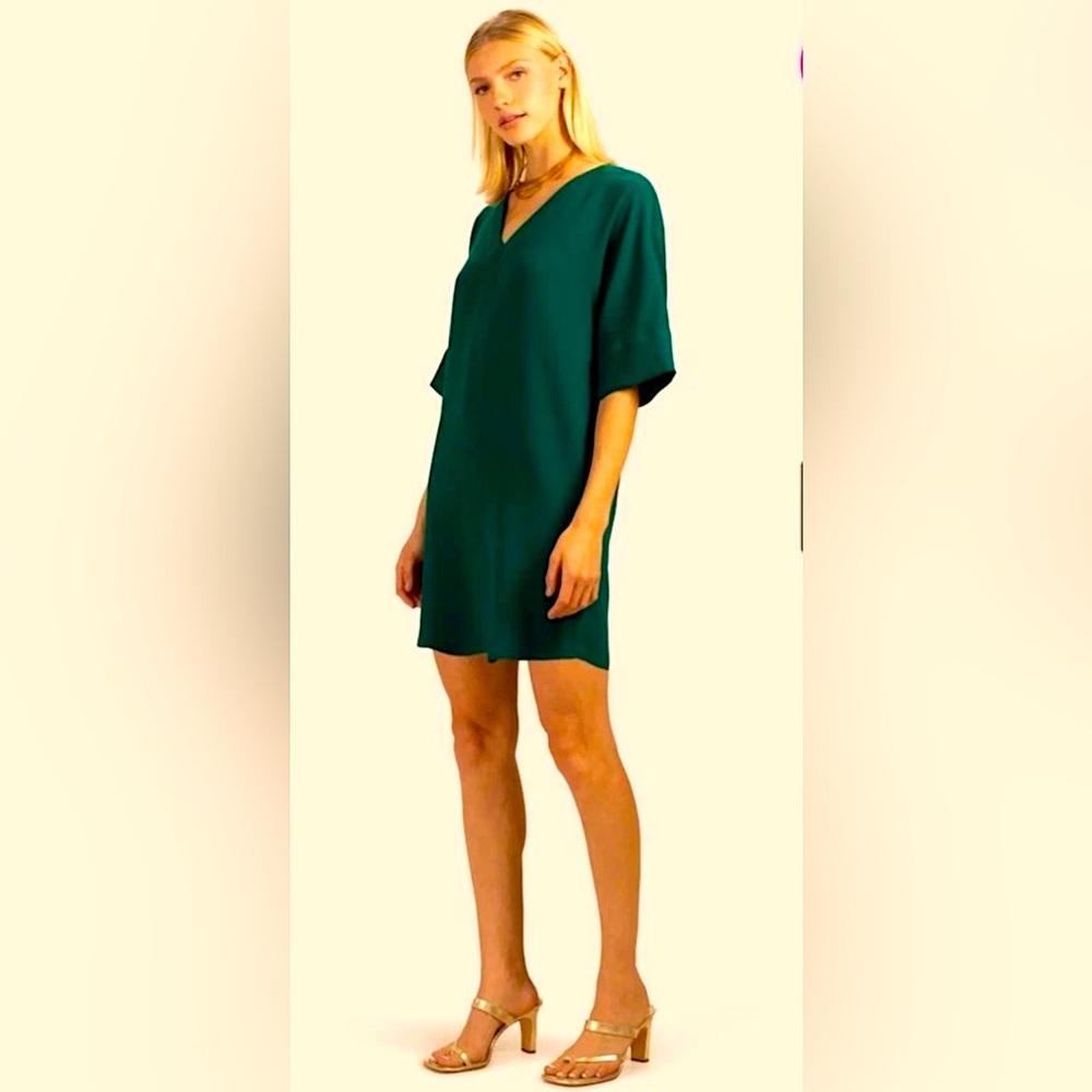 Trina Turk “Delia” Green Dress – XS – Brand New with Tags
